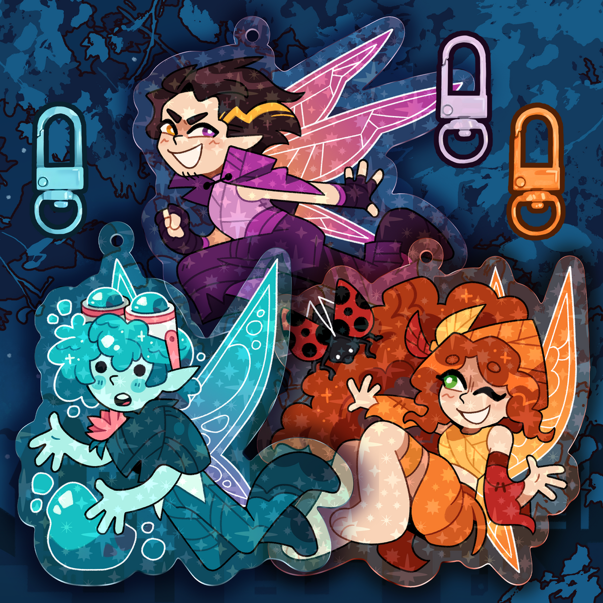 Blue Kingdom Fairies