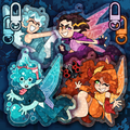 Blue Kingdom Fairies + Scott